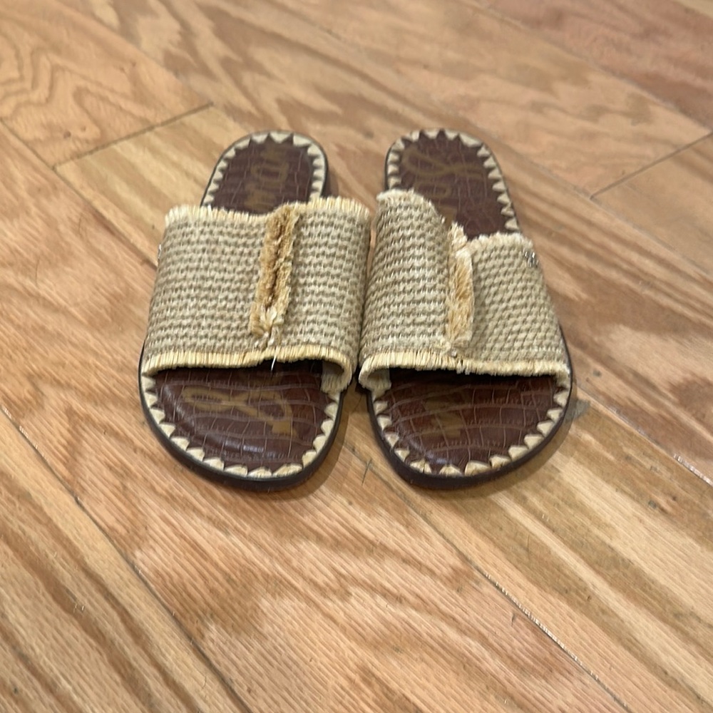 Sam Edelman Glenda Rafia sandals